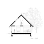 Je libo chatu anebo rodinný dům? Polský dům Elementary může být obojím. Zdroj: YUMI Architekci