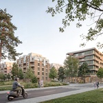 Ecocity Malešice, Nová obytná lokalita v Praze 10 z architektonické soutěže. Foto: JRD Ecocity Malešice, Nová obytná lokalita v Praze 10 z architektonické soutěže. Foto: JRD