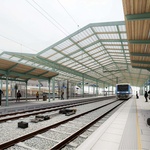 Vítězný návrh pro terminál v Liberci. Zdroj: správa železnic. Autor: OV architekti Vítězný návrh pro terminál v Liberci. Zdroj: správa železnic. Autor: OV architekti