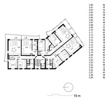 Půdorys 2.NP. Zdroj: STUDIO OK PLAN ARCHITECTS Půdorys 2.NP. Zdroj: STUDIO OK PLAN ARCHITECTS