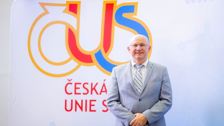 Česká unie sportu (ČUS), předseda Jan Boháč. Foto: ČUS Česká unie sportu (ČUS), předseda Jan Boháč. Foto: ČUS
