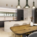 Soukromý interiér – propojený prostor / Apartmán v srdci Prahy, byt 4+KK v ul. Pařížská, Adam Rapák, VIMISLICKI ELEVATORS s.r.o., Foto: Tino Kuskunis Soukromý interiér – propojený prostor / Apartmán v srdci Prahy, byt 4+KK v ul. Pařížská, Adam Rapák, VIMISLICKI ELEVATORS s.r.o., Foto: Tino Kuskunis