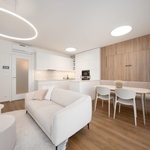 Soukromý interiér – propojený prostor / Byt Libeň, Renata Králová, Renata Králová Design, Foto: Dejfoto – David Peška Soukromý interiér – propojený prostor / Byt Libeň, Renata Králová, Renata Králová Design, Foto: Dejfoto – David Peška