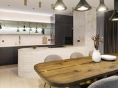 Soukromý interiér – propojený prostor / Apartmán v srdci Prahy, byt 4+KK v ul. Pařížská, Adam Rapák, VIMISLICKI ELEVATORS s.r.o., Foto: Tino Kuskunis Soukromý interiér – propojený prostor / Apartmán v srdci Prahy, byt 4+KK v ul. Pařížská, Adam Rapák, VIMISLICKI ELEVATORS s.r.o., Foto: Tino Kuskunis