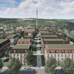 Vizualizace z diplomové práce, lze ověřit v archivu ČVUT. Zdroj: Tom Bartoň Vizualizace z diplomové práce, lze ověřit v archivu ČVUT. Zdroj: Tom Bartoň