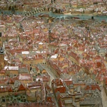 Langweilův model Prahy. Zdroj: IPR Praha, TopGis Langweilův model Prahy. Zdroj: IPR Praha, TopGis