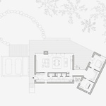 Půdorys. Zdroj: Ateliér Anna Koukolová architekti Půdorys. Zdroj: Ateliér Anna Koukolová architekti