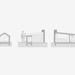 Pohled jihozápadní a severovýchodní. Zdroj: Ateliér Anna Koukolová architekti Pohled jihozápadní a severovýchodní. Zdroj: Ateliér Anna Koukolová architekti