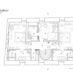 Půdorys 3.NP. Zdroj: Architéka, Lucie Němcová Půdorys 3.NP. Zdroj: Architéka, Lucie Němcová