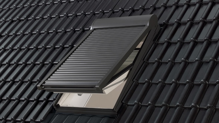 Velux roleta pro střešní okno, foto Velux Velux roleta pro střešní okno, foto Velux