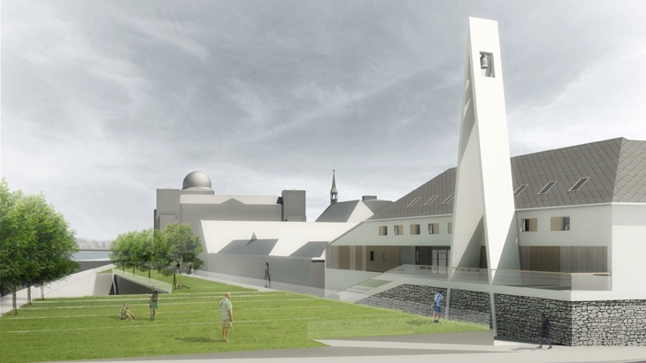 Dostavba Anežského kláštera dle představ studentů architektury