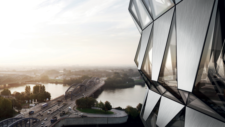 Čestné uznání za design pro parametrickou fasádu Schüco Čestné uznání za design pro parametrickou fasádu Schüco