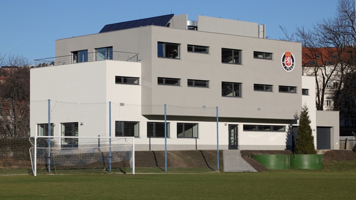 Nové zázemí pro sportoviště TJ Praga Nové zázemí pro sportoviště TJ Praga