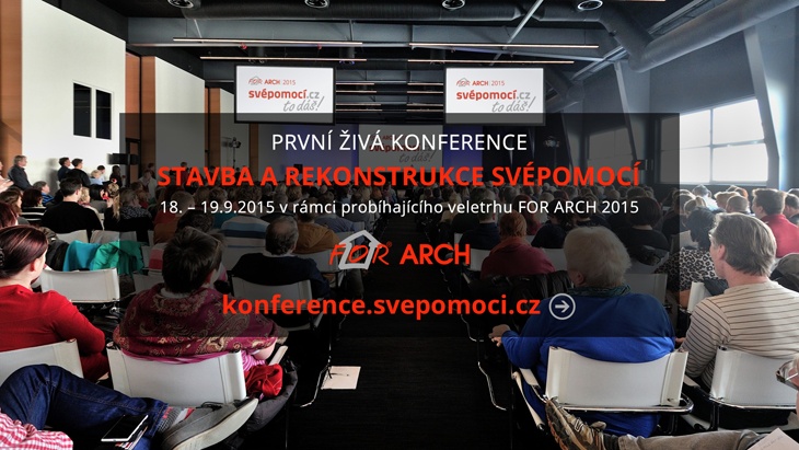 FOR ARCH připravil speciální program pro svépomocné stavebníky FOR ARCH připravil speciální program pro svépomocné stavebníky