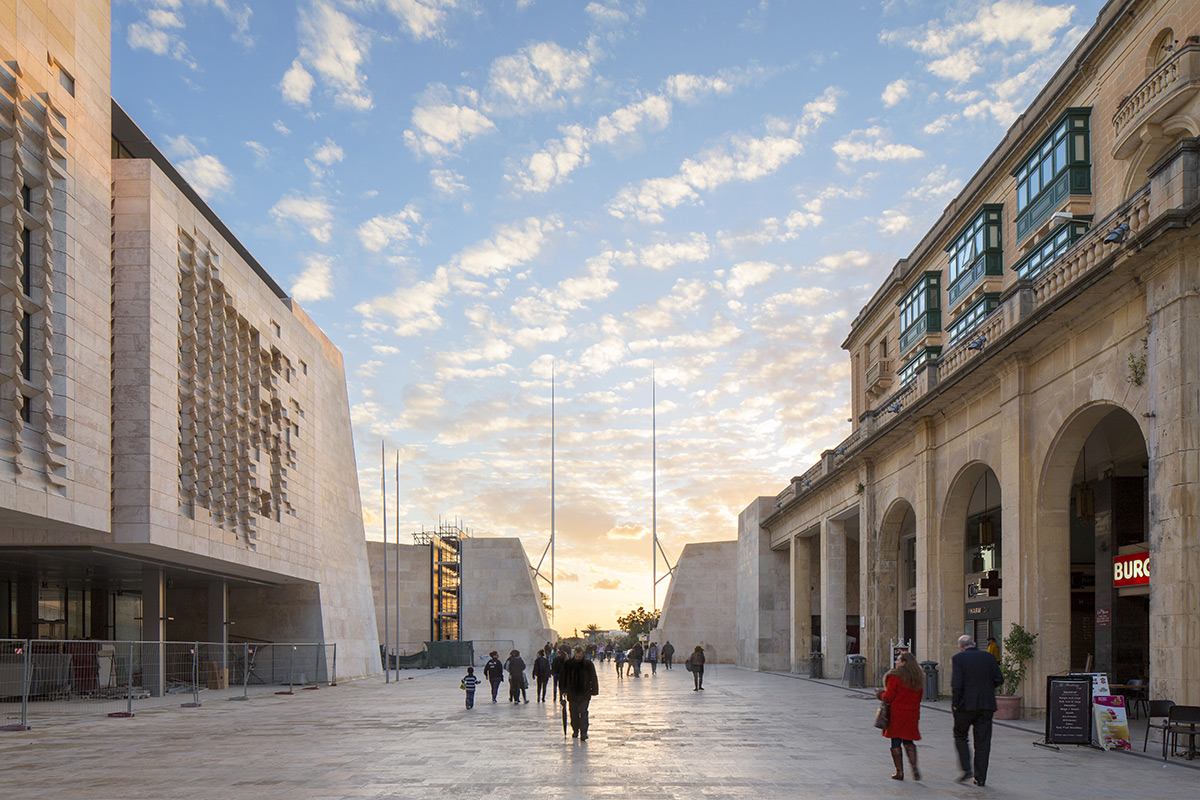 Malta – nová městská brána otevírá jiný pohled na město