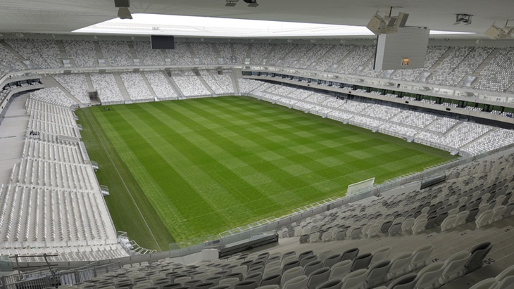 Zdroj: M. Thomas Niklaszewski Chrám sportu pro 43 000 diváků: Nouveau Stade de Bordeaux