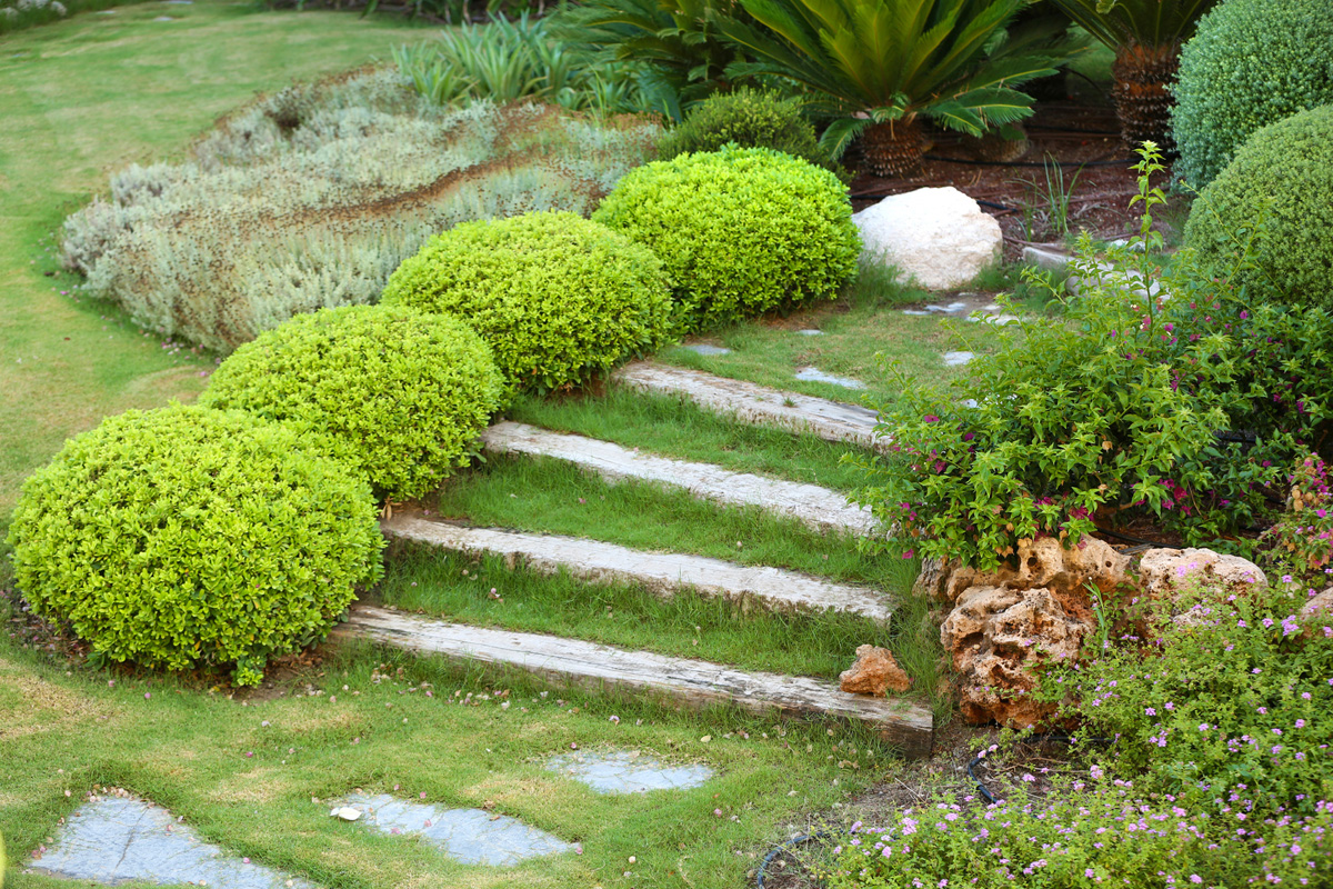 Zahradní schodiště