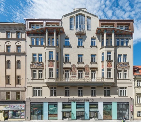 LEED Platinum za rekonstrukci kancelářské budovy JUNGMANNOVA 15 v Praze 1