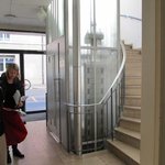 Výtah v obytném domě ve městě Curych (CH). 