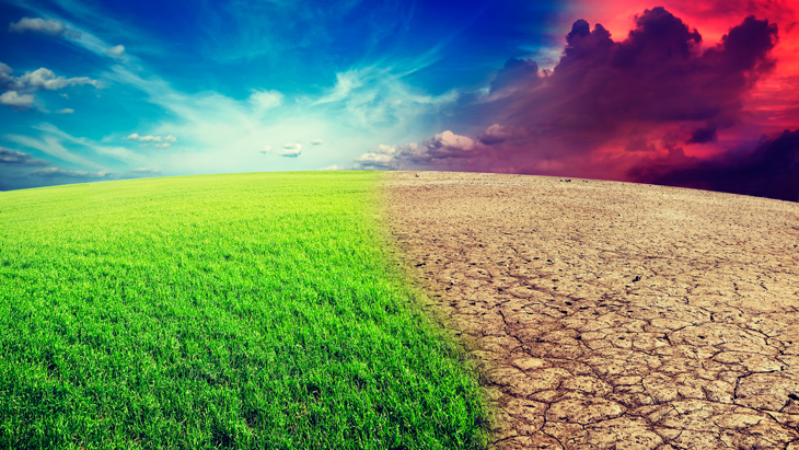 Klimatická změna - nebývalé, ale vědci očekávané sucho