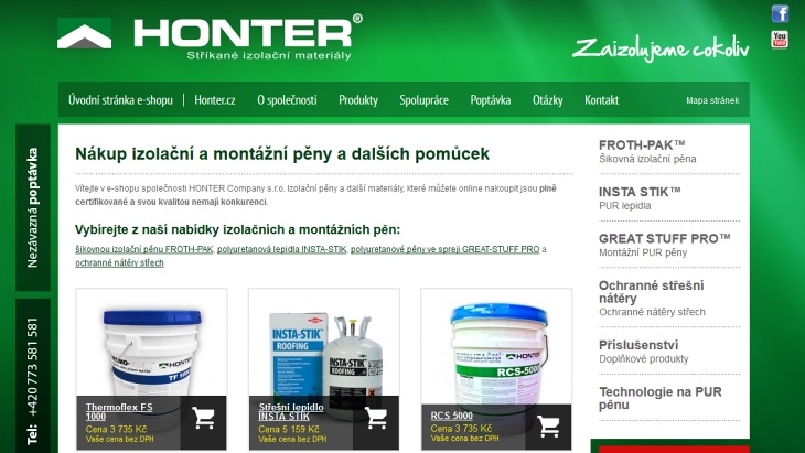 Nakupte ON-LINE izolační a montážní pěny Nakupte ON-LINE izolační a montážní pěny