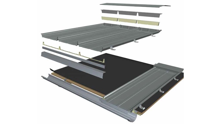 Střešní kovový systém Rib-Roof od firmy Zambeli Střešní kovový systém Rib-Roof od firmy Zambeli
