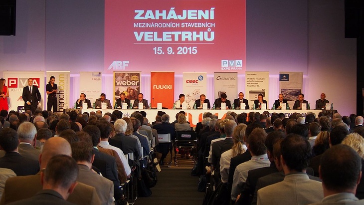 foto:Oldřich Rejl Kongresový sál PVA zahájení veletrhu