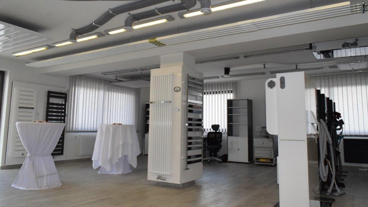 Nové výstavní a školicí centrum  na větrání, vytápění a chlazení v Praze