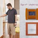 Ego-n - programovatelný termostat a jednonásobný tlačítkový snímač - chytrý vypínač