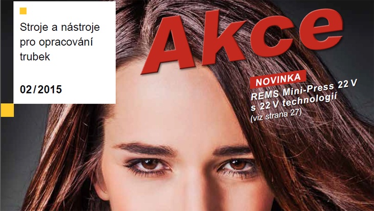 Podzimní akční nabídka výrobků REMS Podzimní akční nabídka výrobků REMS