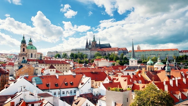 Praha panorama