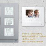 Domovní audio a videotelefony Welcome MIDI