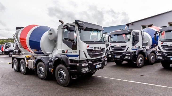 CEMEX investoval do nákupu 16 přepravníků transportního betonu