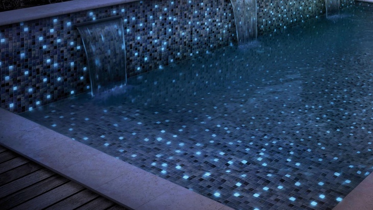 Fosfo - světélkující mozaika pro vaše spa, bazén či sprchu