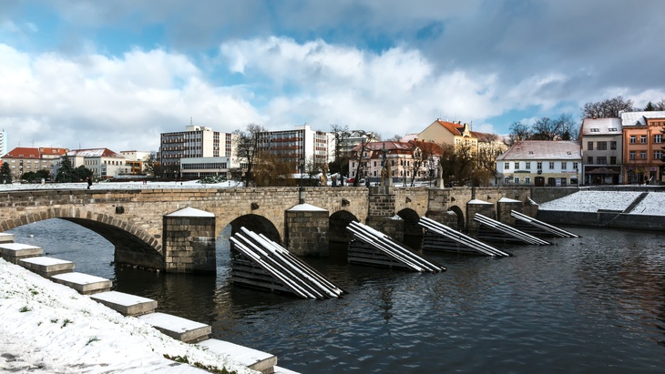 Písek historické centrum