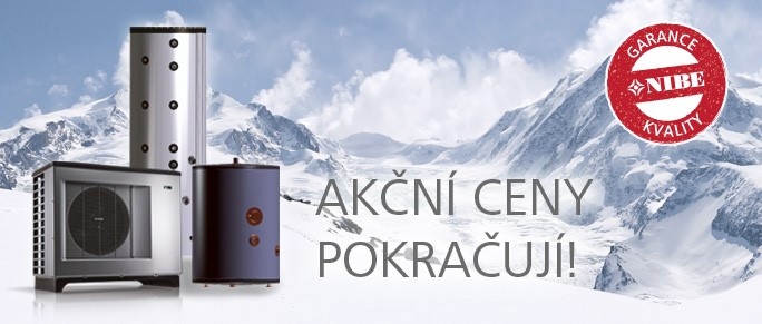 Vybíráte tepelné čerpadlo? Nenechte si ujít akční cenovou nabídku NIBE Vybíráte tepelné čerpadlo? Nenechte si ujít akční cenovou nabídku NIBE