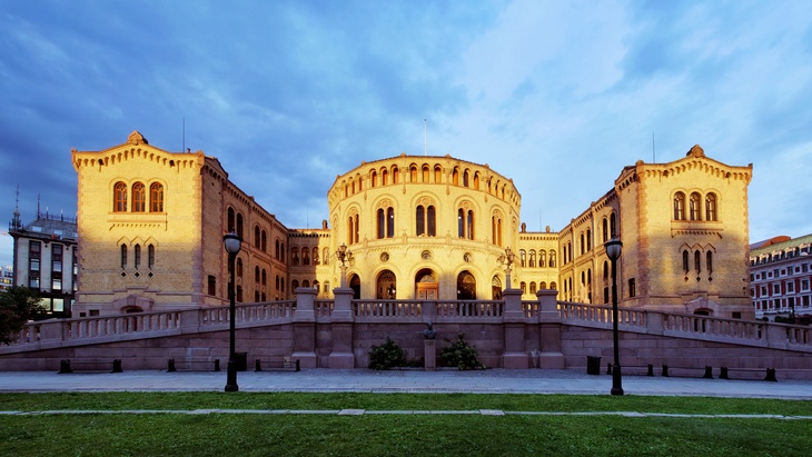 Norský parlament v Oslu