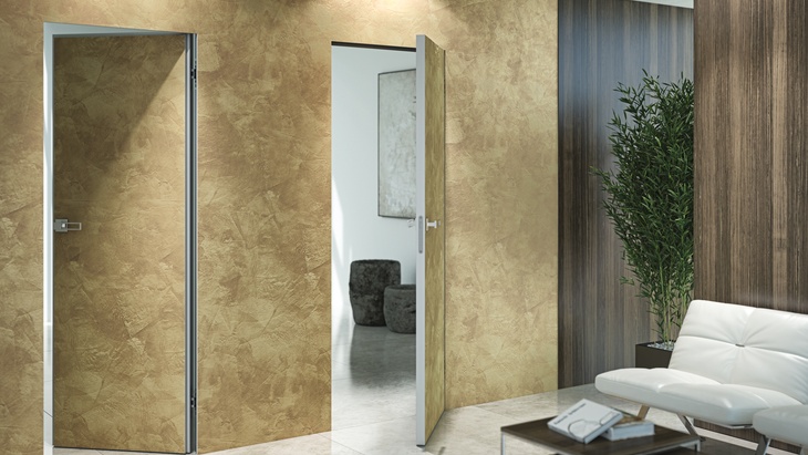 Skryté zárubně J.A.P. zprostředkují designově čistý dveřní průchod Skryté zárubně J.A.P. zprostředkují designově čistý dveřní průchod