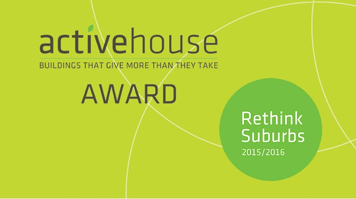 Soutěž Active House Award pro studenty vysokých škol na téma „Rethink Suburbs“ Soutěž Active House Award pro studenty vysokých škol na téma „Rethink Suburbs“