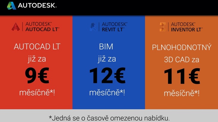 Získejte nejnovější produkty Autodesk na 3 roky se 70% slevou Získejte nejnovější produkty Autodesk na 3 roky se 70% slevou