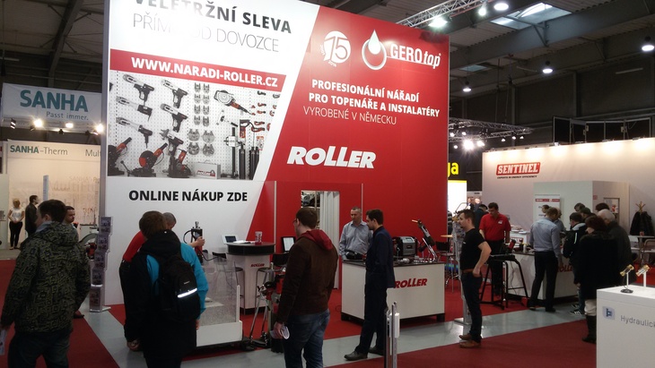 Nářadí ROLLER poprvé na veletrhu v ČR Nářadí ROLLER poprvé na veletrhu v ČR