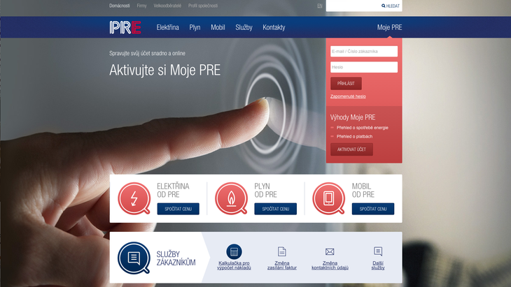 On-line služby PRE – Co všechno vyřídíte v pohodlí domova? On-line služby PRE – Co všechno vyřídíte v pohodlí domova?