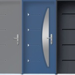 Výplň domovních dveří Rovex lze vybírat z četných barevných a designových variant.