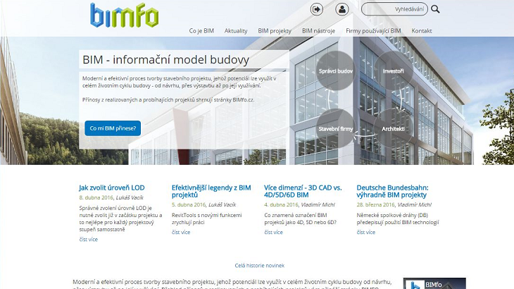 Na BIMfo.cz najdete praktické rady, jak využívat informační model budovy (BIM) Na BIMfo.cz najdete praktické rady, jak využívat informační model budovy (BIM)