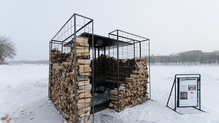 Warming Huts, aneb co dovede rámová konstrukce se dřevem