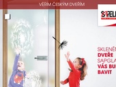 Skleněné dveře Sapglass – moderní trend do domácnosti pořídíte již okolo 7 000 Kč