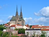 Brno, špilberk, hrad, katedrála