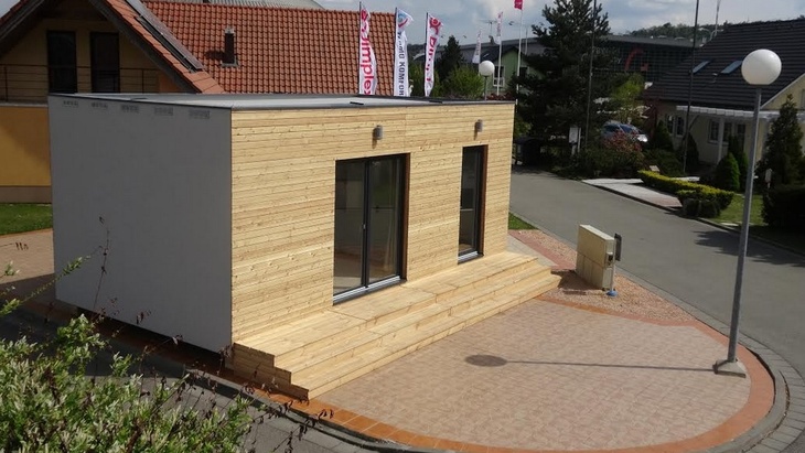 Modulová dřevostavba KŮLNA je k vidění v Národním stavebním centru v Brně Modulová dřevostavba KŮLNA je k vidění v Národním stavebním centru v Brně