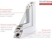 Nové plastové okno SULKO Synego má nejlepší parametry ve své třídě