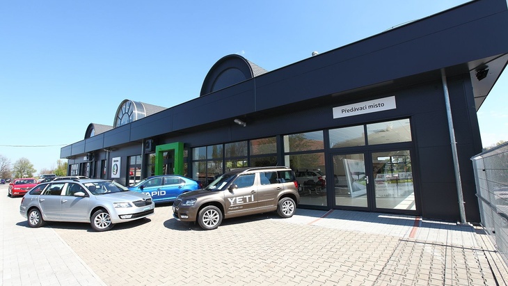 Systém LINDAB STAVBY nově opláštil i zastřešil autosalon Škoda Auto Šídlo Systém LINDAB STAVBY nově opláštil i zastřešil autosalon Škoda Auto Šídlo